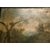 pan319 - dipinto rappresentante paesaggio, epoca '700, misura cm l 129 x h 77 
