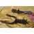 Coppia di speroni in ferro forgiato XIX secolo