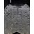 p044 - cast iron fireplace bottom plate, measuring cm l 80 xh 97     