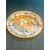 Piatto - vassoio ovale in maiolica decorato con scena istoriata.Deruta.