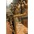  specc385 - specchiera in legno dorato, epoca '8/'900, misura cm l 80 x h 150 