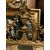 specc385 - mirror in gilded wood, period &#39;8 /&#39; 900, size cm l 80 xh 150     