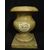 Vaso da Farmacia in Marmo Nembro Giallo, unico blocco - H 26 cm - fine 19° secolo - Venezia