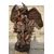 Monumentale Scultura - San Michele Arcangelo in legno di olmo - H 200 cm - Trentino-Alto Adige - 19° secolo