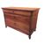 Charles X Cappuccino chest of drawers two and a half Emilian drawers in walnut     