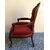 Mahogany armchair with high back, chair room, living room furniture