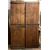 ptci505 - door in walnut with wavy panels, cm l 143 xh 250     