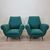 Gigi Radice for Minotti pair of armchairs from the 1950s     