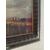 Quadro bucolico paesaggio Pozzuoli 1933 dipinto olio su compensato - primi 900