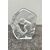 Cut crystal bas-relief with squirrel figure Signature, Matts Jonasson Sweden.     