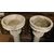 dars474 - coppia di vasi con colonne, misurano cm l 50 x p. 50 x h 115