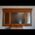 Tuscan fireplace in walnut     