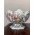 Refreshment - centerpiece in majolica decorated with floral motifs and birds.Manifattura Antonibon, Nove dì Bassano.     