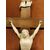 dars479 - ivory crucifix, 19th century, size l 35.5 xh 50.5     