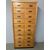File archive Library 1940s art deco. 20 drawers. in restored beech. Modern antiques     