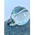 Slightly darkened transparent heavy submerged glass snail.Alfredo Barbini.Murano.     