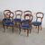 Set sei sedie laterali Luigi Filippo – seconda metà XIX secolo