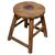 Antique rustic stool - M / 1322 -     