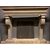 chp349 - fireplace in Serena stone, period &#39;5 /&#39; 600, size cm l 219 xh 177     