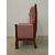 Empire armchair in walnut full column - period 800 - throne high chair     