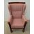 Empire armchair in walnut full column - period 800 - throne high chair     