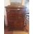 Secretaire in mahogany and biedermaier mahogany feather     