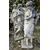 dars484 - n. 6 statue in cemento, primi '900, mis. cm l 45/70 x h 140/150 