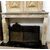chp257 Louis XVI stone fireplace, meas. width 148 xh 103 cm