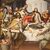 Antique Flemish religious painting Last Supper from 16th century