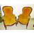 Pair of Louis Philippe 1860 French mahogany armchairs