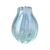 Heavy glass vase, iridescent and acid-corroded.Barovier     