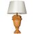 Tuscan wooden table lamp     