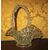 Rostrato glass basket. Murano period 1930/50     