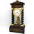 Antique Pendulum Clock Napoleon III Portico inlaid (H.50) - period 800     