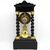 Antique Pendulum Clock Napoleon III Portico inlaid (H.50) - period 800     