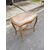 Elegant coffee table in gilded wood with marble top. nineteenth century