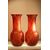 Murano | Pair of striped glass vases