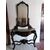 Console with marble top and mirror     