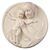 Altorilievo in ceramica Madonna con Bambino - O/4832