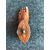 Wooden tobacco box in the shape of a foot with sandal. Ivory nails. Europe     