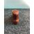 Wooden tobacco box in the shape of a foot with sandal. Ivory nails. Europe     