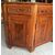 Antique walnut notched sideboard from the 19th century     