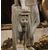 Antica scultura orientalista Art Decò in marmo odalisca