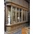  lib124 - libreria/ vetrina marchigiana in legno, cm l 420 x h 232 x p. 60  