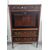 Antique walnut secretaire with marble top from the late 18th century Louis XVI period