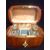 BOX, BOITE, ROOF BOX STAMPED BY THE TAHAN EBANISTA - XIX SEC.     