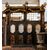 ptn231 large glass portal sixteenth / seventeenth century, h 420 x 435 cm width.     