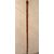 Bastone in pezzo unico in legno di betulla con pomolo raffigurante figura femminile.