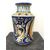 Vaso in maiolica  decorato a raffaellesche con medaglione raffigurante guerriero.Manifattura di Bernardino Pepi.Siena.