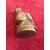 Brass matchbox representing a horse&#39;s head.     